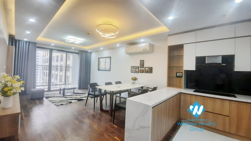 Furnished 3 bedroom apartment for rent in D’.Le Roi Soleil building Tay Ho